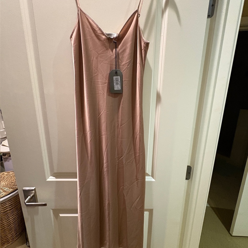 NWT AllSaints Slip Dress in Pashmina Pink